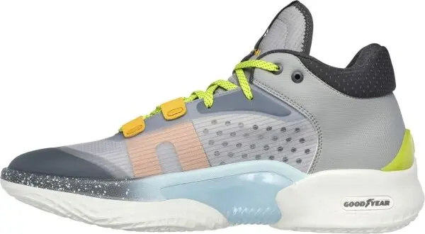 Skechers Skechers SKX RESAGRIP Мъжки баскетболни обувки, сиво, размер