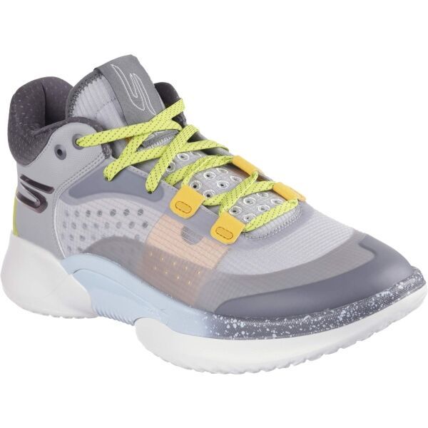 Skechers Skechers SKX RESAGRIP Мъжки баскетболни обувки, сиво, размер