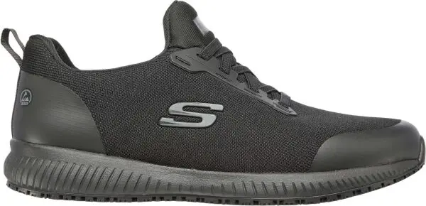 Skechers Skechers SQUAD - MYTON Мъжки работни обувки, черно, размер