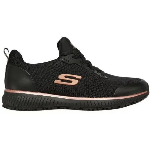 Skechers Skechers SQUAD SR Дамски работни обувки, черно, размер