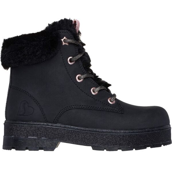 Skechers Skechers STREET GLITZ Момичешки зимни обувки, черно, размер