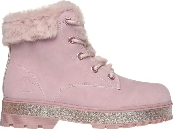 Skechers Skechers STREET GLITZ Момичешки зимни обувки, розово, размер
