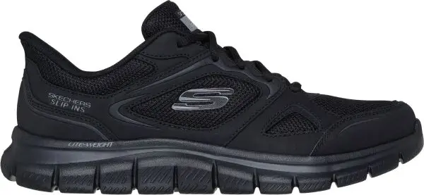 Skechers Skechers TRACK Мъжки спортни маратонки, черно, размер