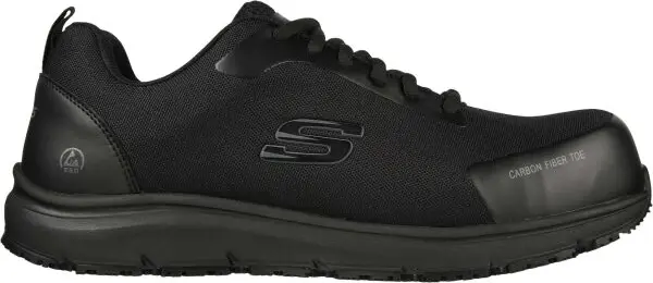 Skechers Skechers ULMUS Мъжки работни обувки, черно, размер
