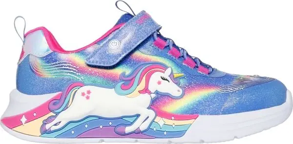 Skechers Skechers UNICORN Детски обувки за  свободните дни, синьо, размер