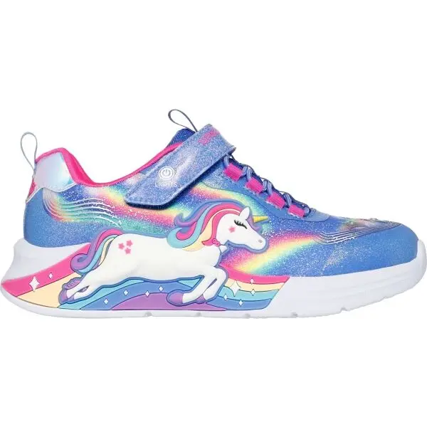 Skechers Skechers UNICORN Детски обувки за  свободните дни, синьо, размер
