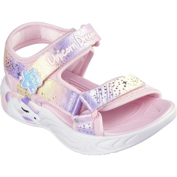Skechers Skechers UNICORN DREAMS - MAJESTIC BLISS Момичешки сандали, розово, размер