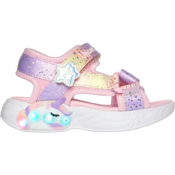 Skechers Skechers UNICORN DREAMS - MAJESTIC BLISS Момичешки сандали, розово, размер