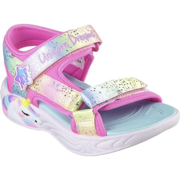 Skechers Skechers UNICORN DREAMS - MAJESTIC BLISS Момичешки сандали, розово, размер