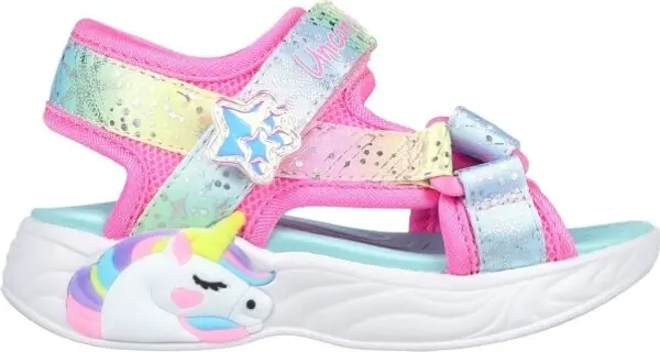 Skechers Skechers UNICORN DREAMS - MAJESTIC BLISS Момичешки сандали, розово, размер
