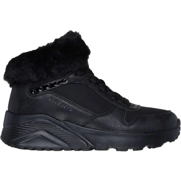 Skechers Skechers UNO LITE - COMFURT COLLAR Момичешки зимни обувки, черно, размер