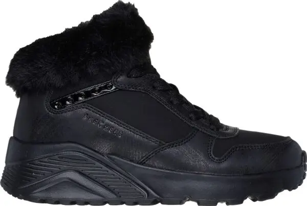Skechers Skechers UNO LITE - COMFURT COLLAR Момичешки зимни обувки, черно, размер