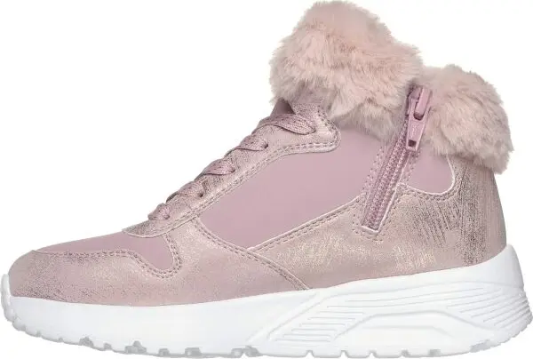 Skechers Skechers UNO LITE - COMFURT COLLAR Момичешки зимни обувки, розово, размер