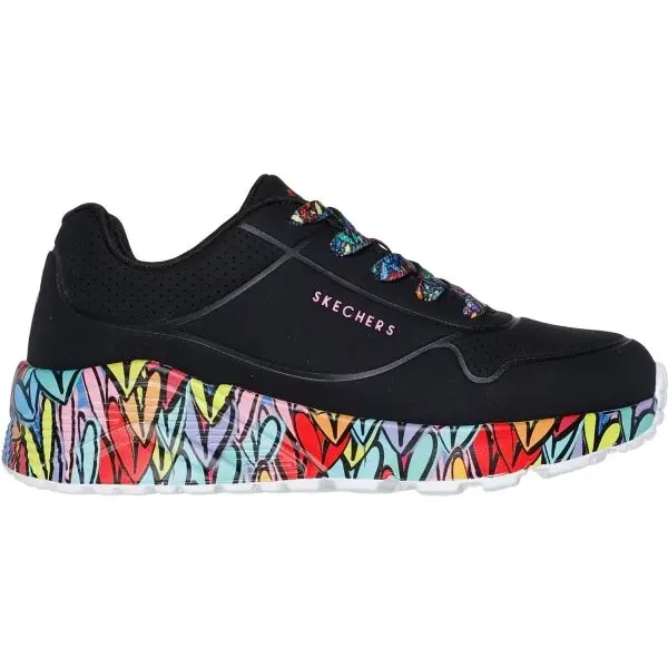 Skechers Skechers UNO LITE Детски ежедневни обувки, черно, размер