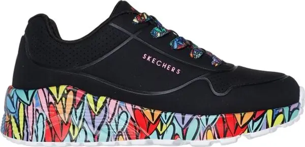 Skechers Skechers UNO LITE Детски ежедневни обувки, черно, размер