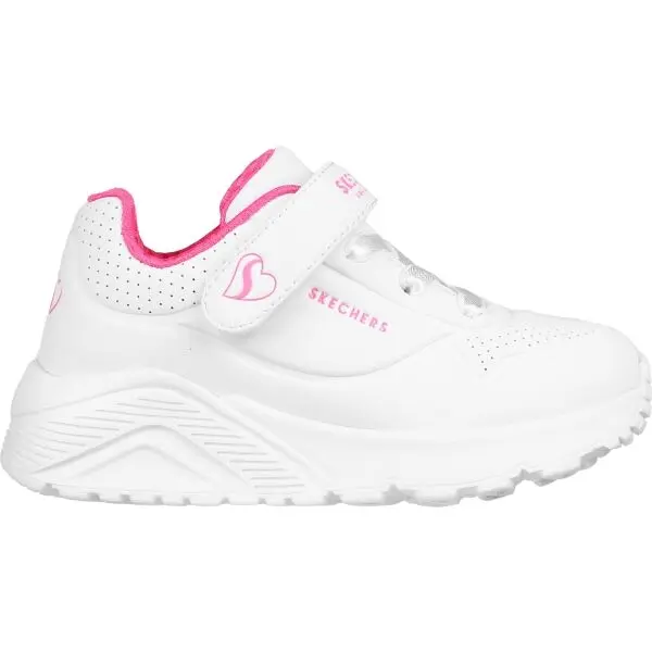 Skechers Skechers UNO LITE Детски обувки за свободното време за момичета, бяло, размер