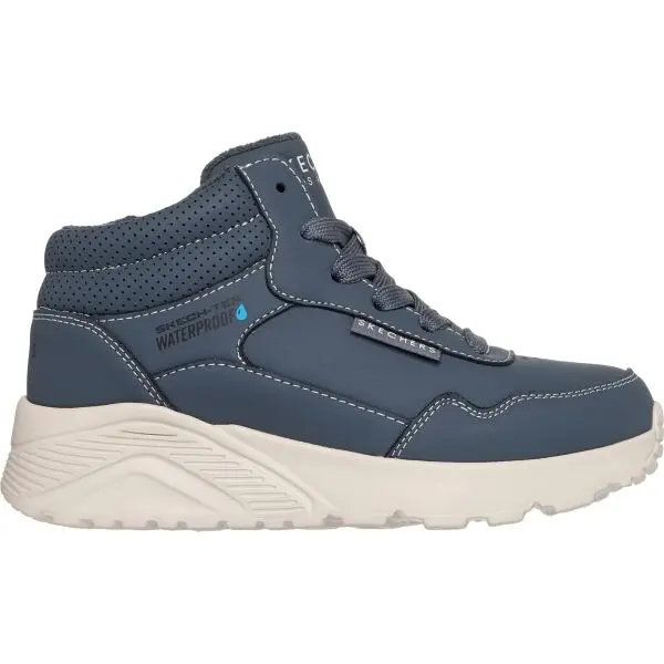 Skechers Skechers UNO LITE Детски затоплени обувки, сиво, размер