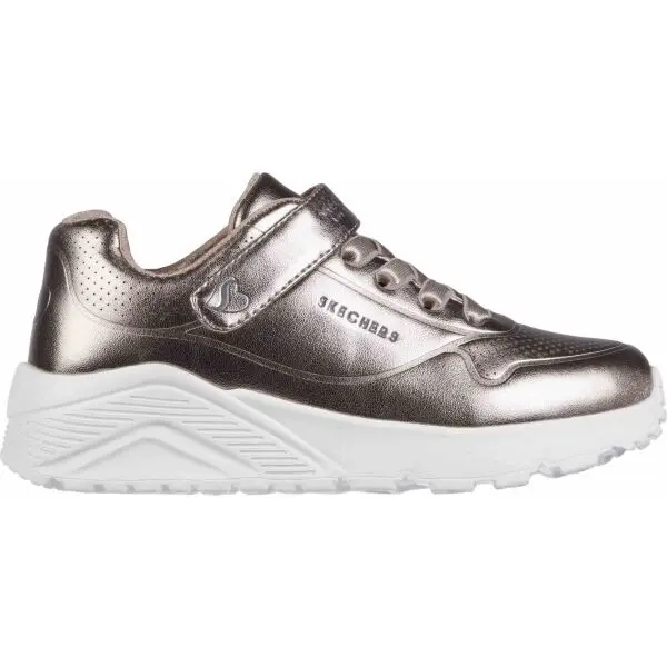 Skechers Skechers UNO LITE Момичешки обувки за свободното време, сребърно, размер