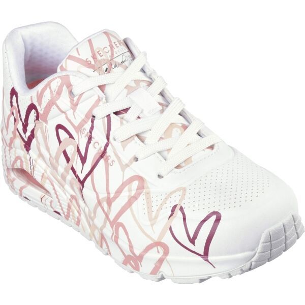 Skechers Skechers UNO - LOVING LOVE Дамски обувки за свободното време, бяло, размер