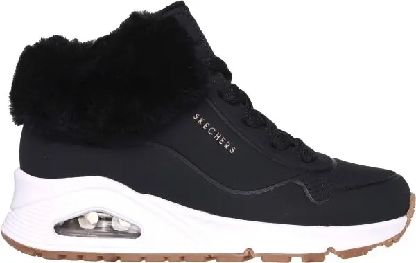 Skechers Skechers UNO RUGGED Момичешки спортни обувки за свободно време, черно, размер