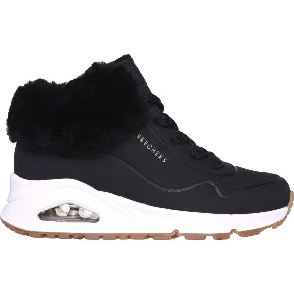 Skechers Skechers UNO RUGGED Момичешки спортни обувки за свободно време, черно, размер