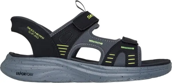 Skechers Skechers VAPOR FOAM SANDAL Мъжки спортни сандали, сиво, размер