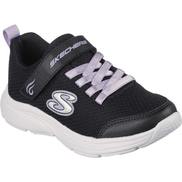 Skechers Skechers WAVY LITES Детски ежедневни спортни обувки, черно, размер
