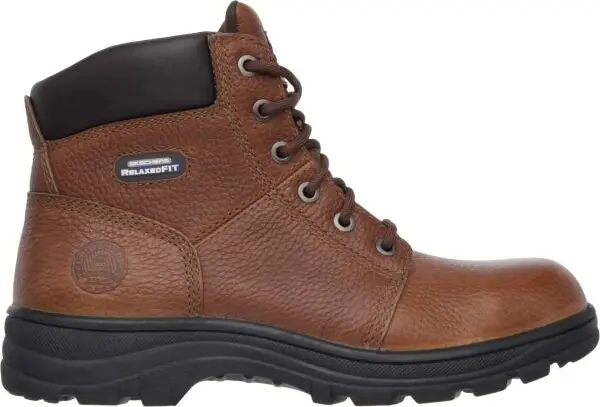 Skechers Skechers WORKSHIRE Мъжки работни обувки, кафяво, размер