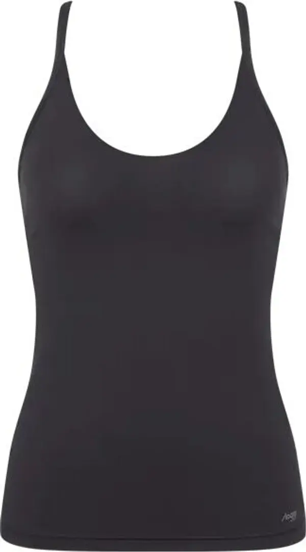 SLOGGI SLOGGI FREE EVOLVE SPAGHETTI TOP Дамски топ, черно, размер