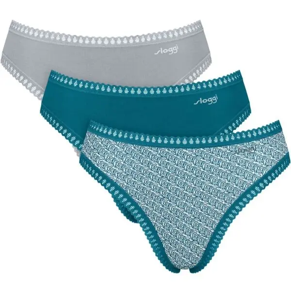 SLOGGI SLOGGI GO CRUSH HIGH LEG C3P Дамски бикини, сиво, размер