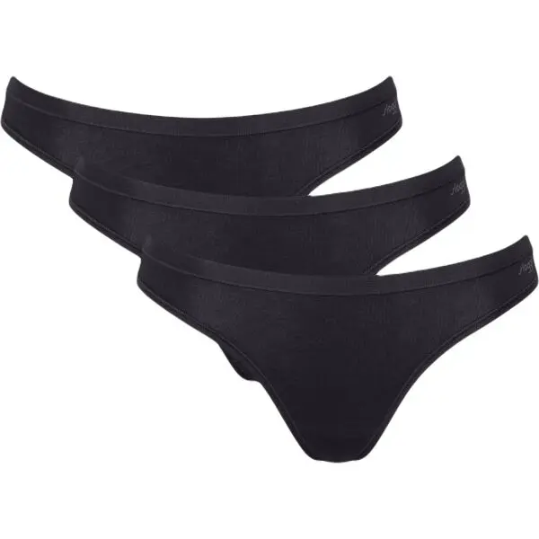 SLOGGI SLOGGI GO DAILY 3P Дамски бикини, черно, размер