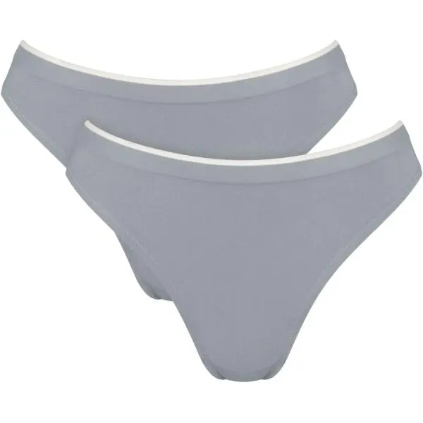 SLOGGI SLOGGI GO SENSE HIGH LEG 2P Дамски бикини, сиво, размер