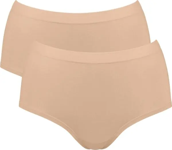 SLOGGI SLOGGI GO SENSE HIGHWAIST 2P Бикини с висока талия, бежово, размер