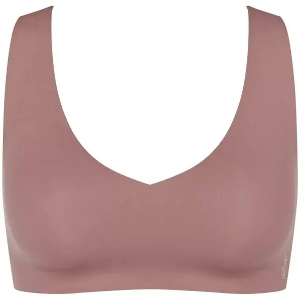 SLOGGI SLOGGI ZERO FEEL 2.0 Дамско спорно бюстие, кафяво, размер