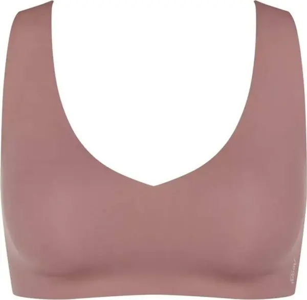 SLOGGI SLOGGI ZERO FEEL 2.0 Дамско спорно бюстие, кафяво, размер