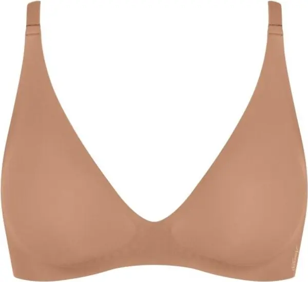 SLOGGI SLOGGI ZERO FEEL 2.0 THE UP P BRA Дамско бюстие, кафяво, размер