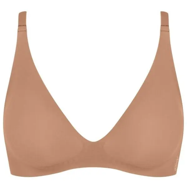 SLOGGI SLOGGI ZERO FEEL 2.0 THE UP P BRA Дамско бюстие, кафяво, размер