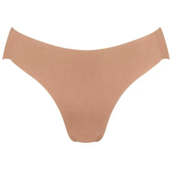 SLOGGI SLOGGI ZERO FEEL PURE HIGH LEG Дамски бикини, кафяво, размер