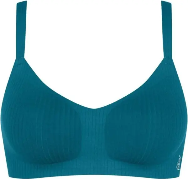 SLOGGI SLOGGI ZERO FEEL PURE SOFT BRA Дамско бюстие, синьо, размер