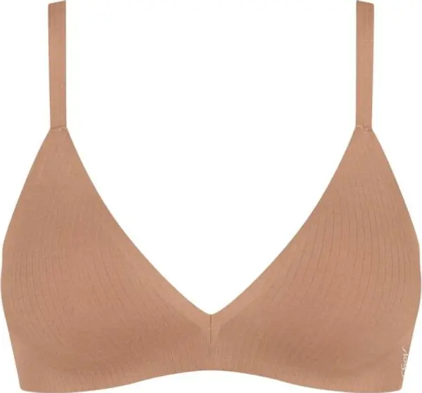 SLOGGI SLOGGI ZERO FEEL PURE THE UP PUSH UP Дамско бюстие, кафяво, размер