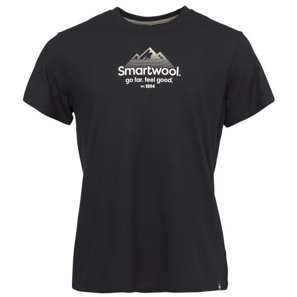 Smartwool Smartwool 30TH ANNIVERSARY GRAPHIC SS TEE Мъжка тениска, черно, размер