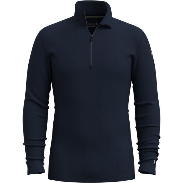 Smartwool Smartwool CLASSIC THERMAL MERINO BL 1/4 ZIP Мъжка термо тениска, тъмносин, размер