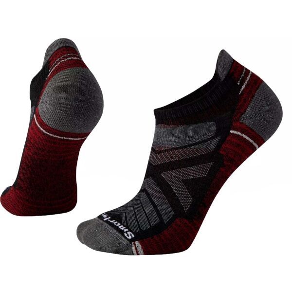 Smartwool Smartwool HIKE LIGHT CUSHION LOW ANKLE Мъжки аутдор чорапи, тъмносиво, размер