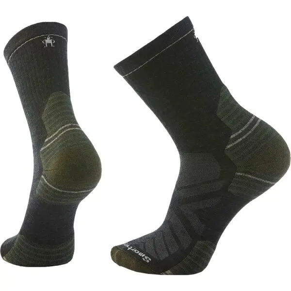 Smartwool Smartwool HIKE TARGETED CUSHION MID CREW SOCKS Мъжки чорапи, тъмносиво, размер