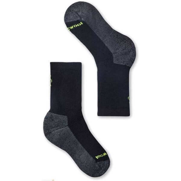 Smartwool Smartwool K HIKE FULL CUSHION CREW Детски туристически чорапи, черно, размер