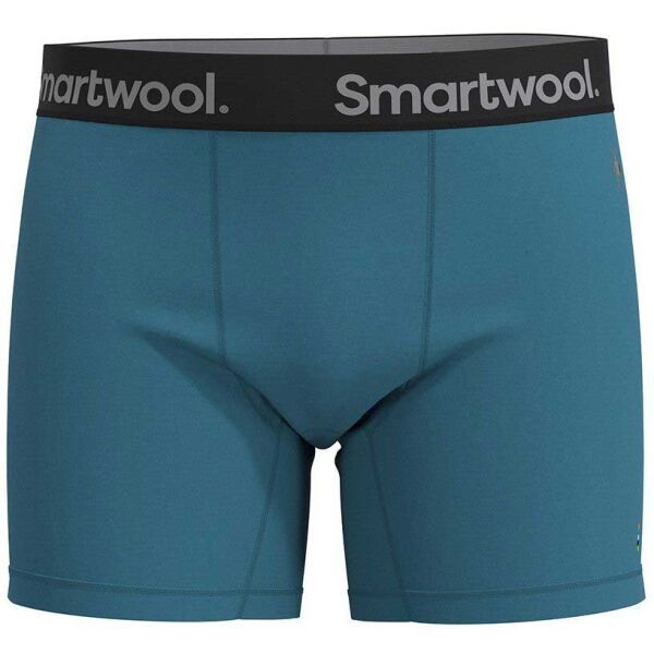 Smartwool Smartwool M ACTIVE BOXER BRIEF BOXED Мъжки боксерки, синьо, размер
