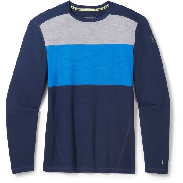 Smartwool Smartwool M CLASSIC THERMAL MERINO BL COLORBLCK CB Мъжка тениска, тъмносин, размер