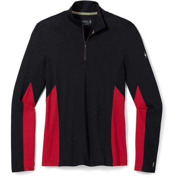 Smartwool Smartwool M MERINO SPORT LONG SLEEVE 1/4 ZIP Мъжки пуловер, черно, размер