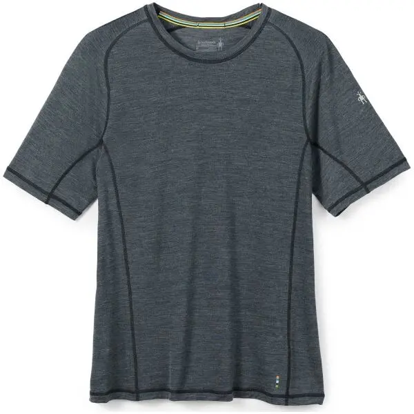Smartwool Smartwool M MERINO SPORT ULTRALITE SHORT SLEEVE Мъжка тениска, тъмносиво, размер