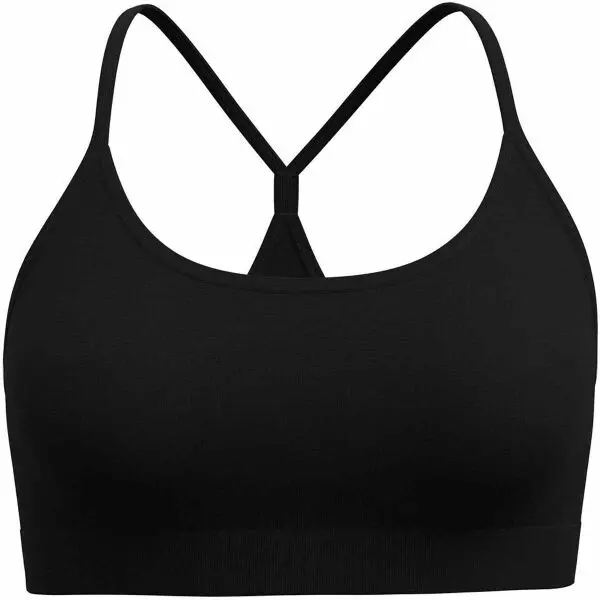 Smartwool Smartwool MERINO BLEND BRALETTE W Дамски сутиен, тип бюстие, черно, размер